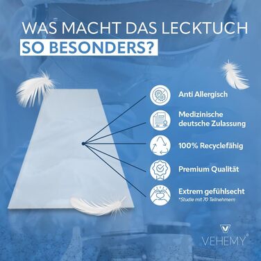 Захисні серветки Vehemy для орального сексу, 6 шт