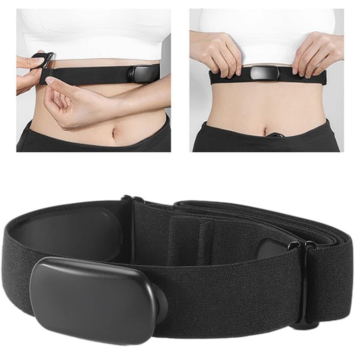 Велосипедний пульсометр ANT та 4.0, сумісний з пристроями Garmin, водонепроникний за стандартом IP67, підтримує безліч сторонніх програм