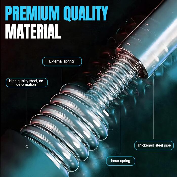 Регульований тренажер для силових тренувань Twister Arm з 3 рівнями опору 40-90 фунтів - U-подібний силовий тренажер для грудей для чоловіків та жінок - еспандер для грудей, тренажер для плечей, зап&39ястя, спини