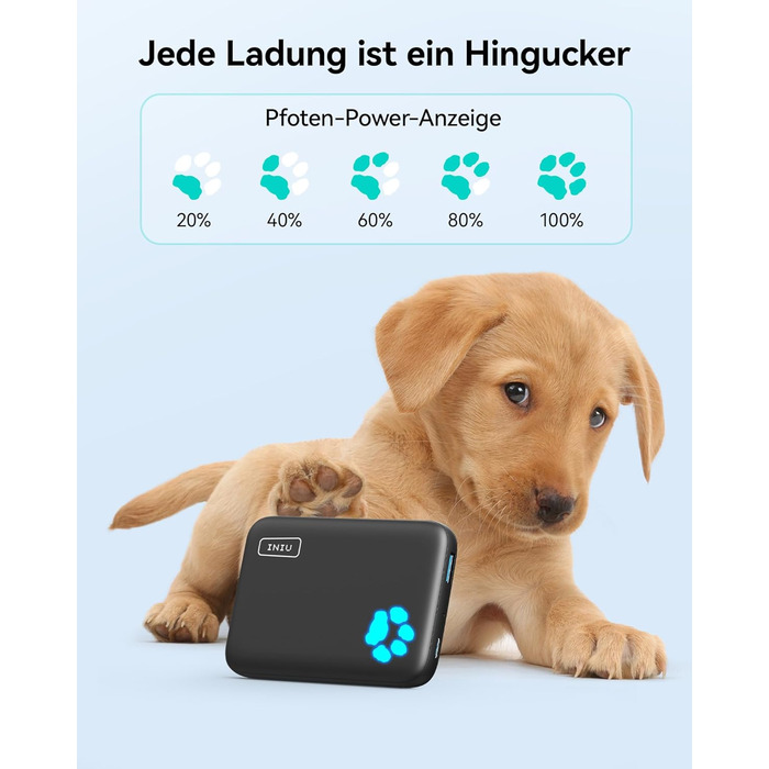 Магнітний зовнішній акумулятор, USB C in&Out Wireless Powerbank швидка зарядка для iPhone 16/16 Plus/16 Pro/16 Pro Max, iPhone 15/