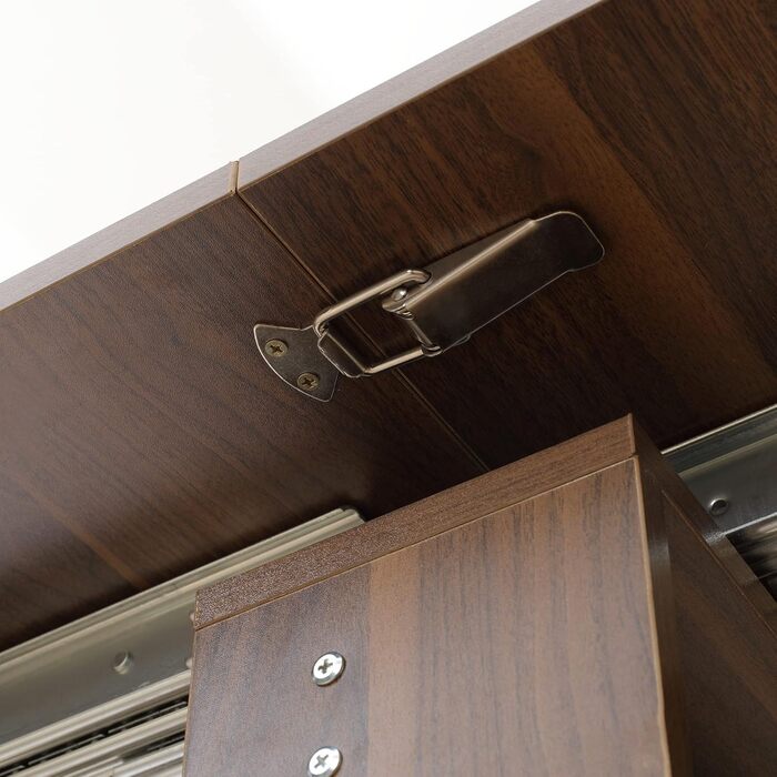 Обідній стіл HOMCOM, 60-180x85 см, 3-рівневий розкладний кухонний стіл до 6 осіб, сучасний обідній стіл, для вітальні, їдальні, кухні, коричневий