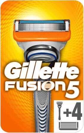 Система для гоління Gilette Fusion5 для чоловіків, 4 шт.