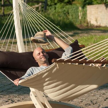 Гамак з підкладкою на жердині Kingsize Kingsize Arabica