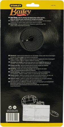 Затискач для шланга Stanley Spannzwinge, 450мм x 450мм, одинарний