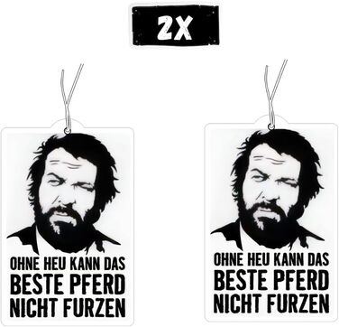 Бад Спенсер ароматичне дерево автомобільний вентилятор стаття смішна, автомобільний дозатор аромату, тюнінг автомобіля ароматного