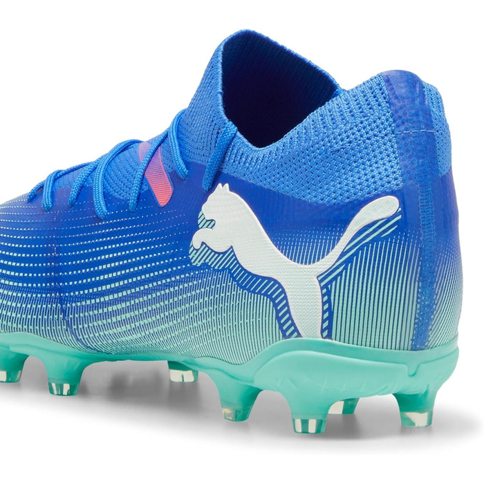 Футбольні бутси Puma Unisex Future 7 Match Fg/Ag 42.5 EU Bluemazing Puma White Electric Peppermint