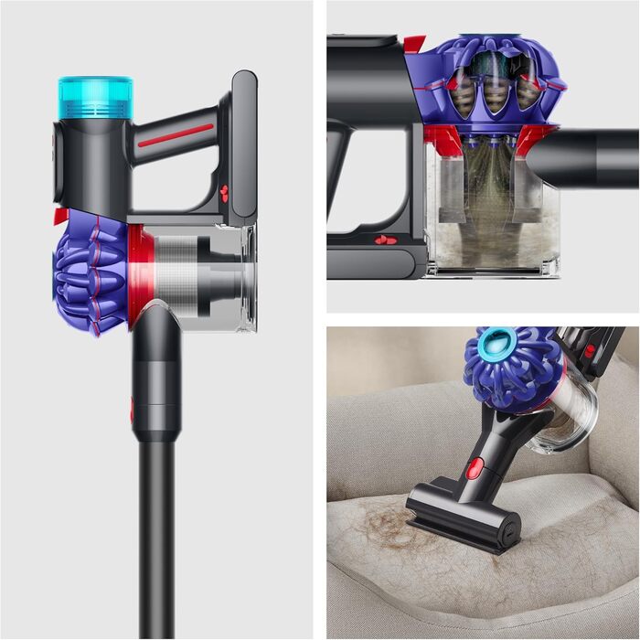 Ручний пилосос Dyson V10 Konical, 150 Airwatt, колір Moulded Vinca та Black