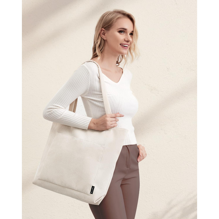 Сумочка Жіноча Сумка Сумка Шоппер Велика сумка через плече Вельветова сумка Сумка Сумка Тканинна Сумка для Коледжу Школи Роботи По