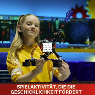 Конструктор BANDAI Meccano Baukoffer 5-в-1 транспорт, роботи, Ейфелева вежа 437 деталей, інструменти та інструкція, ігровий набір для дітей від 10 років, APM20106