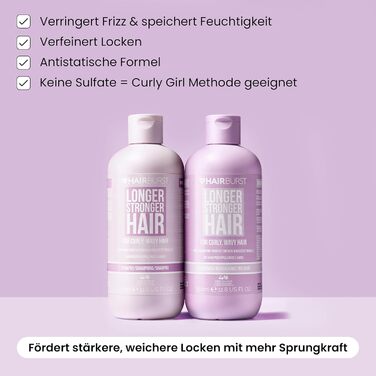 Набір шампуню та кондиціонера HAIR BURST Dream Curls, 2 × 350 мл
