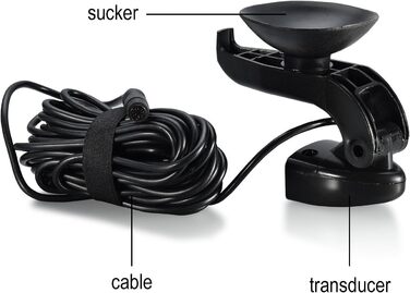 З кольоровим екраном Ехолот для човнів з подвійною частотою