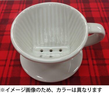 Крапельниця для кави Kalita Style, керамічна, чорна, 4 дюйми 102 Black (одинарна)