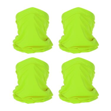 Шарф PATIKIL, дихаюча, із захистом від холоду, для обличчя для чоловіків та жінок, захист від сонця, відкритий, для обличчя та шиї, для бігу, салатового кольору