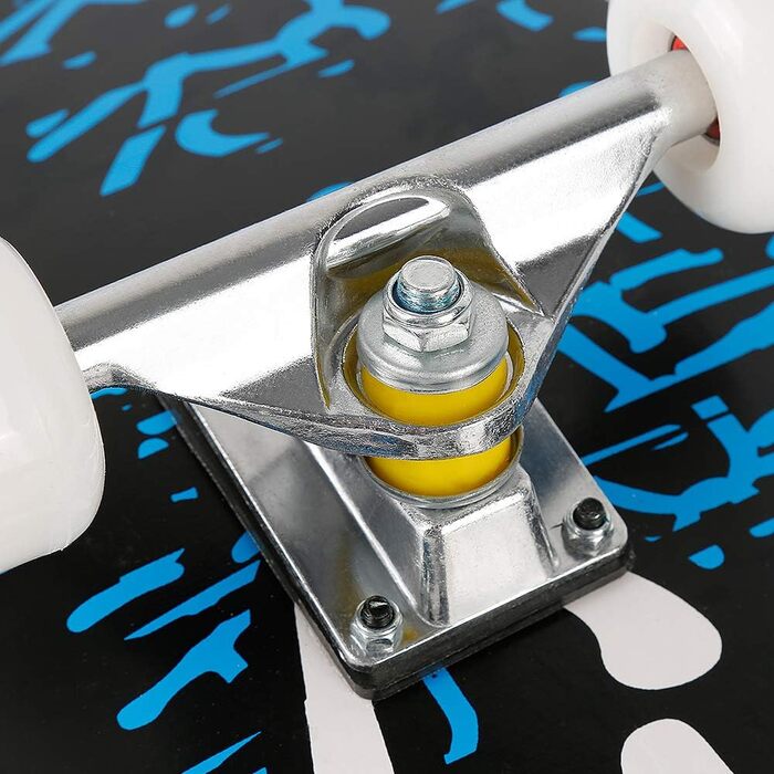 Скейтборд Letter Pattern Double Kick 31" 79.5x20 см 7-шаровий канадський клен повний круїзерний скейт для дітей підлітків дорослих універсальний стріт трюки увігнута дека літерний візерунок оригінал 2025