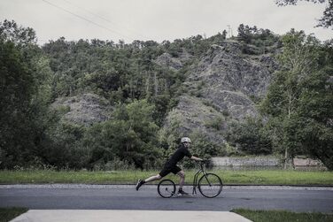 Самокат Yedoo S2620 - до 130 кг, самокат з пневматичними шинами 26/20 - самокат для дорослих, самокат для собак silvergold