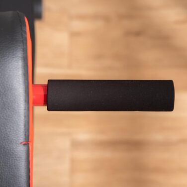 Лава для силових тренувань, похила лава, багатофункціональний тренажер для пресу, регульована сталь, чорний колір, 64 x 146 x 73,5-85 см