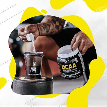 Високоякісні амінокислоти OLIMP BCAA Xplode Powder, фруктовий пунш, 500 г