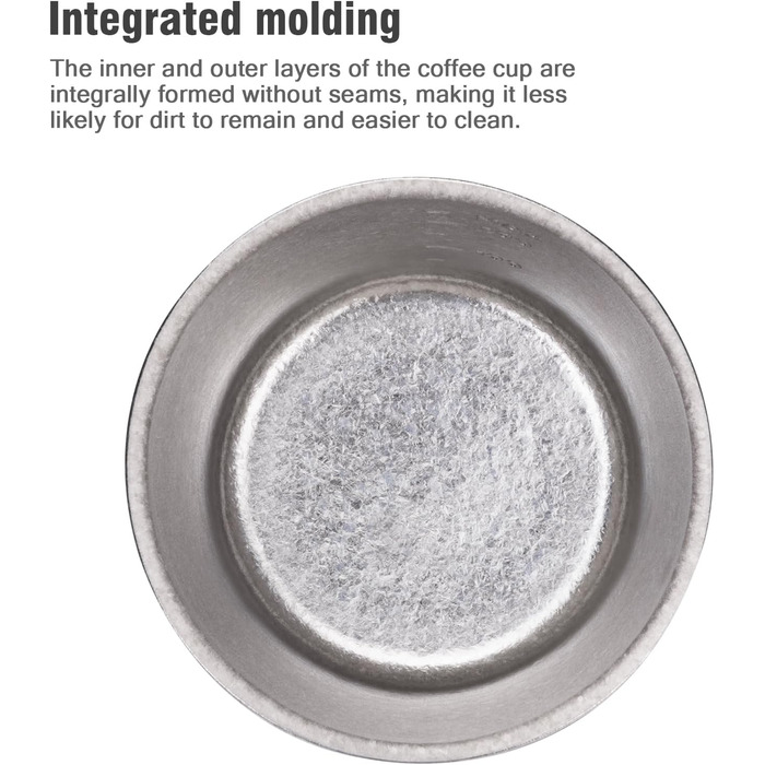 Титанова кружка Boundless Voyage з подвійними стінками та кришкою, 240 мл, надлегка, для чаю, кави, використання на свіжому повітрі, кемпінгу, пікніків, походів, подорожей, домашнього використання, Ti3238D