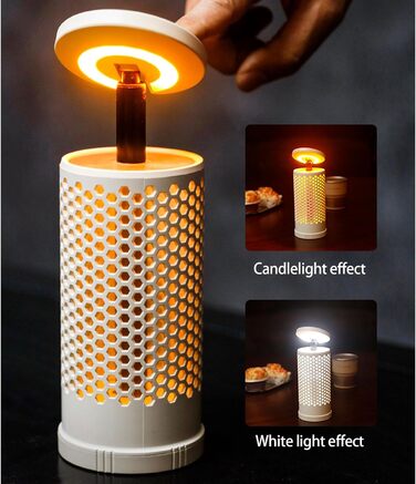 Портативний кемпінговий ліхтар, 2600 мАг, зовнішнє розсіяне освітлення, настільний ліхтар з текстурою ABS, ідеально підходить для риболовлі та походів, висувний кемпінговий ліхтар