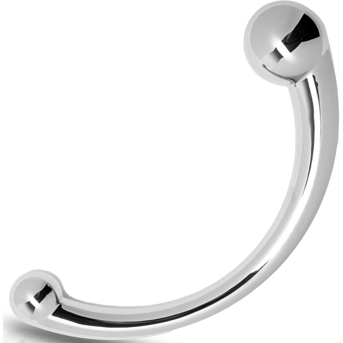 Анальний плаг Future of Your Pleasure, з нержавіючої сталі, 20 см, подвійний діаметр 2,4–3,9 см, 510 г