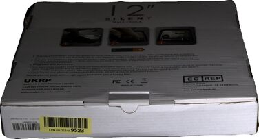 Настінний годинник Coslife 12-дюймовий безшумний барвистий настінний годинник Великий декоративний настінний годинник, що не цокає