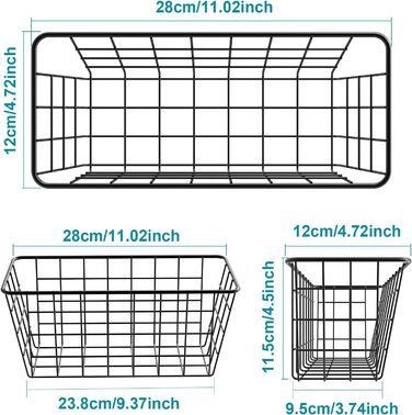 Організатор для дверей шафи MaraFansie, настінні дротяні кошики, підвісний кошик, полиця для шафи та комори, організація та кухня,