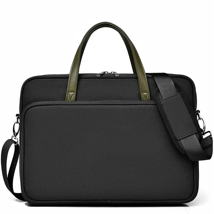 Чохол для ноутбука з плечовим ременем для ноутбуків діагоналлю 40,6 см (16 дюймів), містка ділова сумка для подорожей та поїздок н