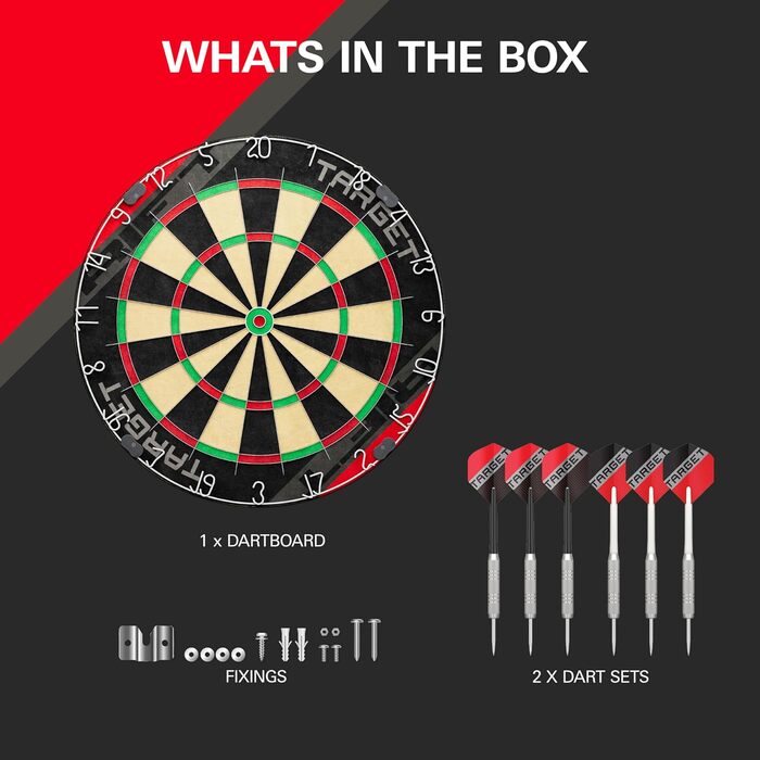 Комплекти мішеней для дартсу Target Darts (чемпіонський рівень)