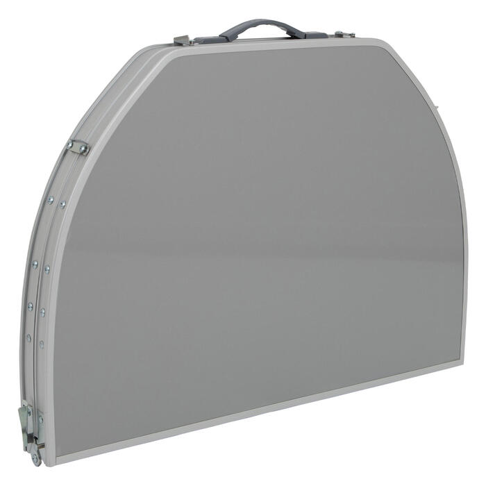 Стіл Bo-Camp Premium Oval 100x70 cm Grey (1404424)