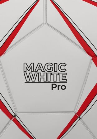 М&39яч Erima Magic White Pro унісекс білий/червоний 2