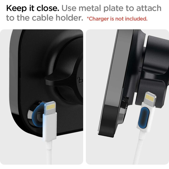 Тримач для мобільного телефону Spigen OneTap Magfit для автомобільного кріплення Magsafe, магнітний тримач для мобільного телефону