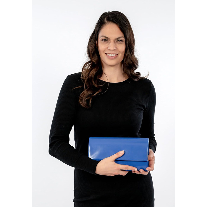 Елегантне клатч для жінок, однотонний, колір Royal, універсальний розмір, 30941