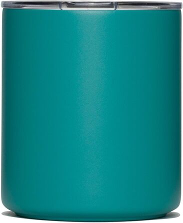 Кемпінгова кружка MiiR, вакуумна ізоляція, бризкозахищена, розсувна кришка, що щільно прилягає, конструкція з нержавіючої сталі, колір Coastal Teal, 340 мл (12 унцій)