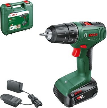 Акумуляторний шуруповерт Bosch EasyDrill 18V-40 (загвинчування або свердління деревини, металу та пластику мережа 18 В акумулятор