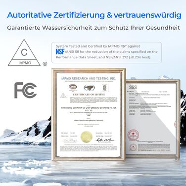 Система зворотного осмосу Waterdrop X12 Alkaline Mineral pH, сертифікована NSF/ANSI 58&372, швидкий потік 1200 GPD, 11-ступенева фільтрація без резервуару, 31 чистий для зливу, під прилавком, без BPA