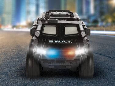 Радіокерований позашляховик Revell Control 24437, Чорний SWAT Truck