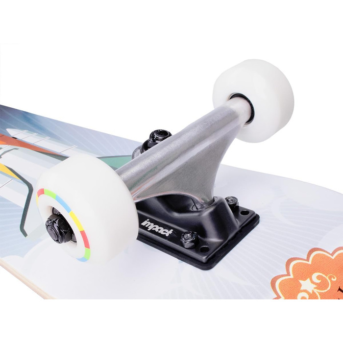 Скейтборд для дітей віком від 3 років - Повноцінна дошка для початківців 3-11 років, високоякісний дитячий скейтборд з 7-шарового клена, кулькові підшипники ABEC 5, нековзна стрічка для захоплення 3-5 років Rocket