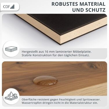 Шафа CDF Біла, ширина 90 см, дитяча кімната, спальня, 2 шухляди, 2-дверна шафа, сучасний вигляд, все для складання в комплекті, одяг, іграшки, біла, без дзеркала