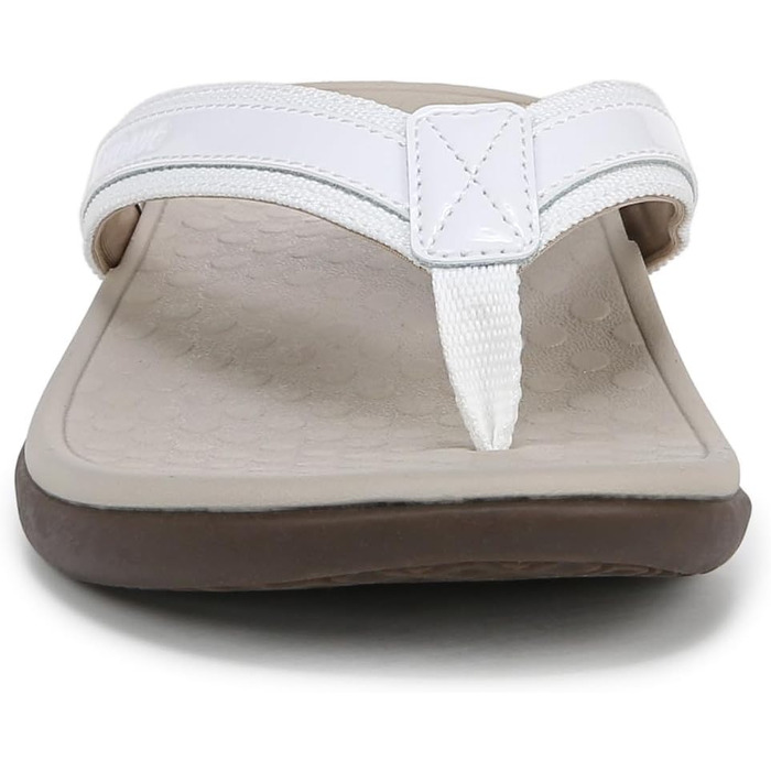 Босоніжки Vionic Unisex Tide II, 41 EU, білі, з лаковою строчкою