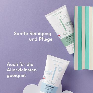 Змінний блок гелю для вмивання Caring - для немовлят та дітей - Догляд за дитиною - Дитячий гель для душу - Гель для душу для чутливої шкіри - Дитячий гель для душу - Натуральні інгредієнти - Веганський - Змінний блок 500 мл