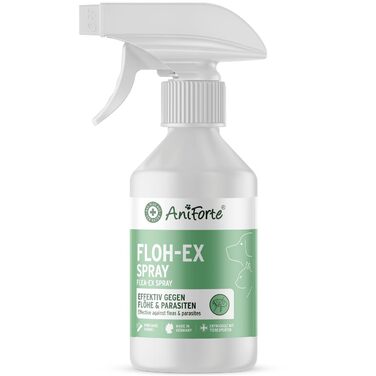 Спрей від бліх для собак та котів 250 мл - Ефективний захист від бліх, засіб від паразитів та блішиної інвазії, антиблішиний спрей з гераніолом та натуральними оліями