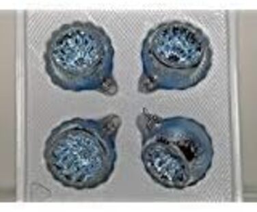 Скляні кульки 4 шт Jingle Bells Lauscha