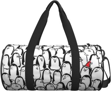 Стильна дорожня сумка Зграя пінгвінів, спортивна сумка для чоловіків та жінок, сумка для подорожей та спорту
