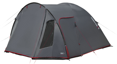 Намет High Peak Tessin 4 Dark Grey/Red (10222)