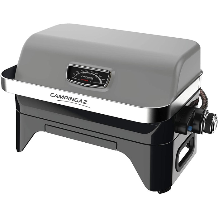 Газовий настільний гриль Campingaz Attitude 2go CV, сірий