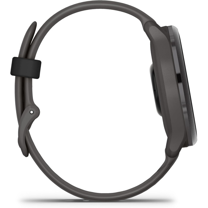 Мм (ексклюзивно на Storeo) смарт-годинник для фітнесу, сенсорний AMOLED-екран 1,2 дюйма, до 11 днів роботи від акумулятора, понад 80 спортивних програм, опції тренувань, функції для здоровя, розумні сповіщення. Vivoactive 6 Exclusive, колір Pebble Gray/Sl