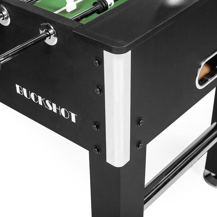 Настільний футбол Buckshot 147 x 77 x 89 см – Чорний