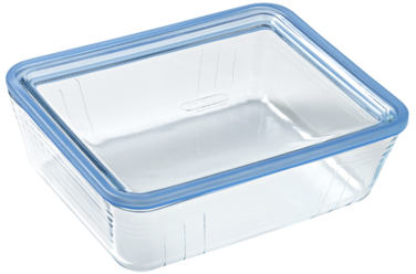 Форма з кришкою Pyrex Pure Glass, 24x19x8 см (2.6 л) (7092351)