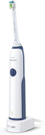 Електрична зубна щітка Philips Sonicare CleanCare HX3212/24 Ультразвукова зубна щітка для дорослих Синій, Білий