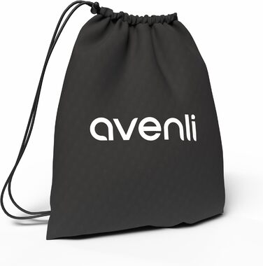 Самонадувальний надувний матрац/ліжко AVENLI для 1 особи, 1999x33 см, надувне гостьове ліжко з вбудованим насосом, висока спальна поверхня, флокована поверхня для кемпінгу та дому